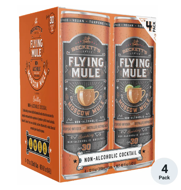 Flying Mule: 4-pack