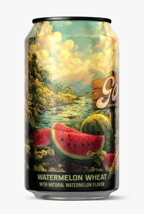 Watermelon Wheat: 6-pack