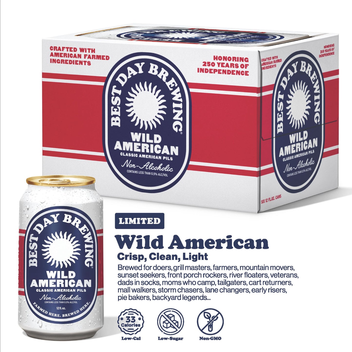 Wild American Pilsner: 6-pack