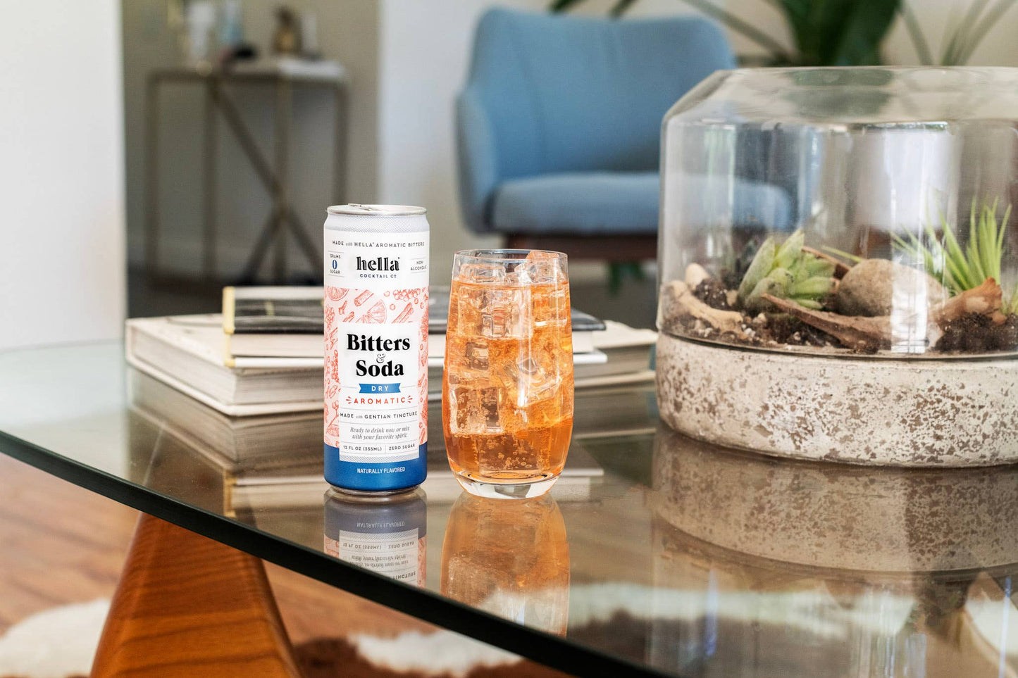 Bitters & Soda: single can