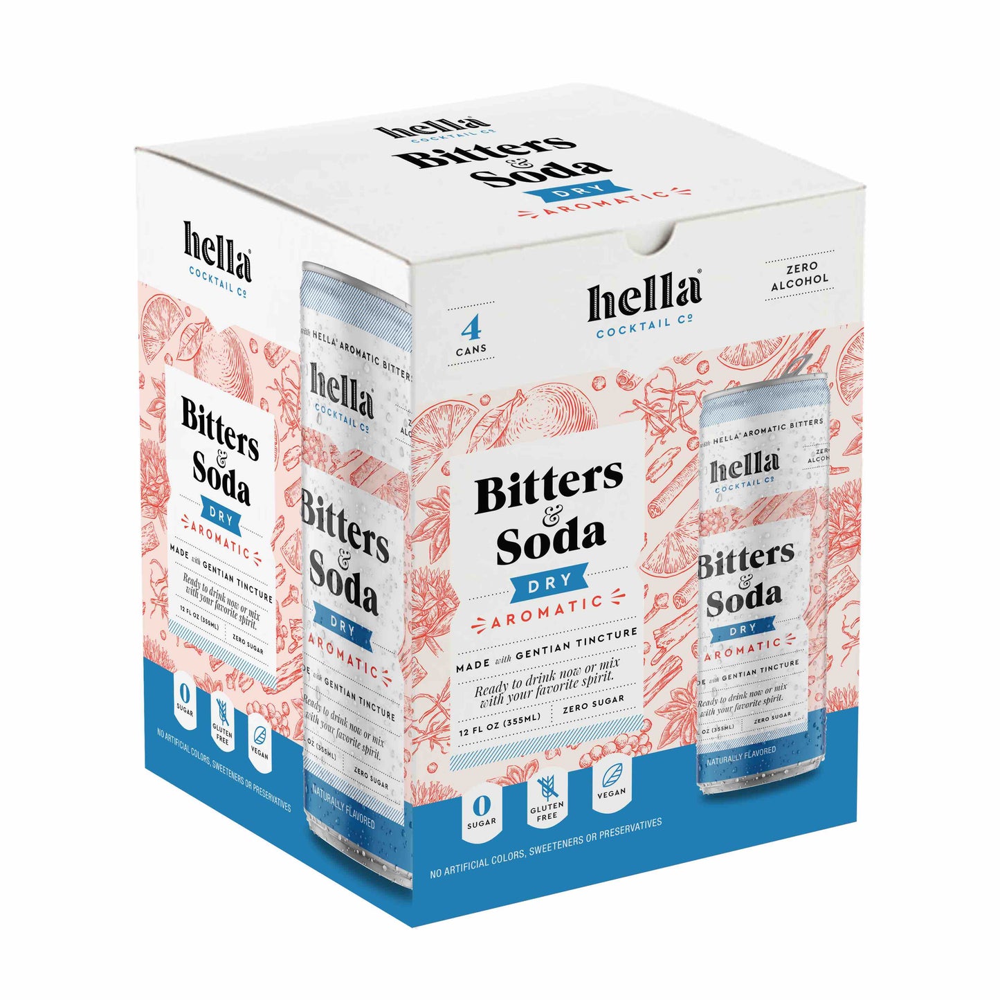 Bitters & Soda: single can