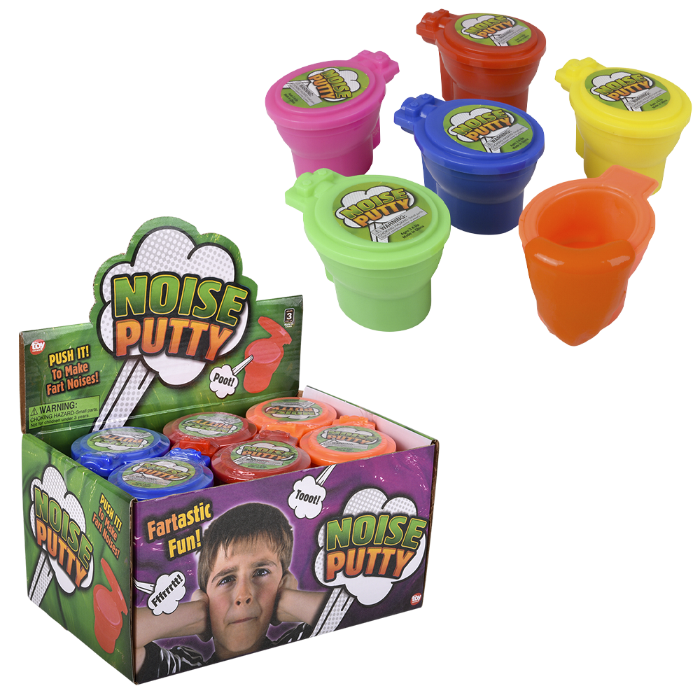4" TOILET SHAPE FART PUTTY
