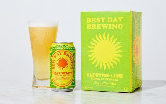 Electro Lime Cerveza: 6-pack
