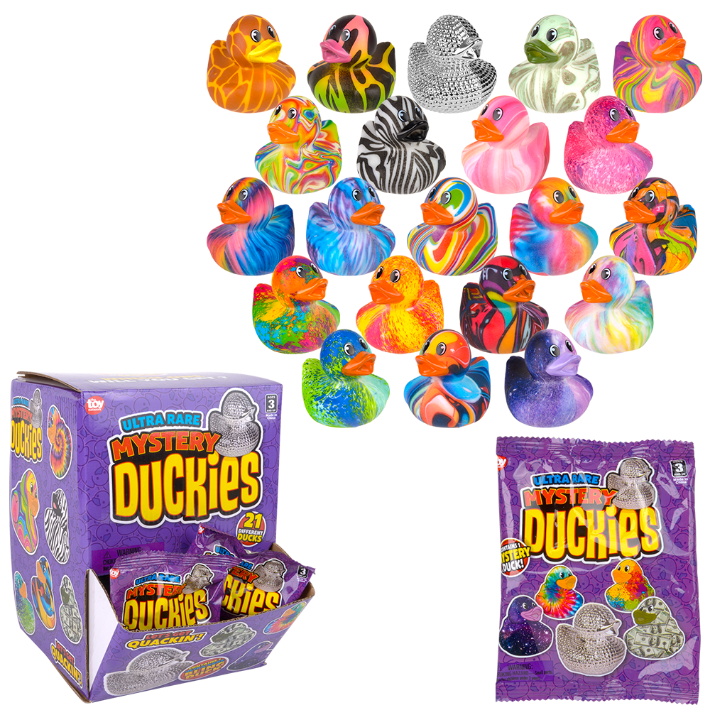 2" BLIND BAG DUCKIES WITH ULTRA RARE DUCKY