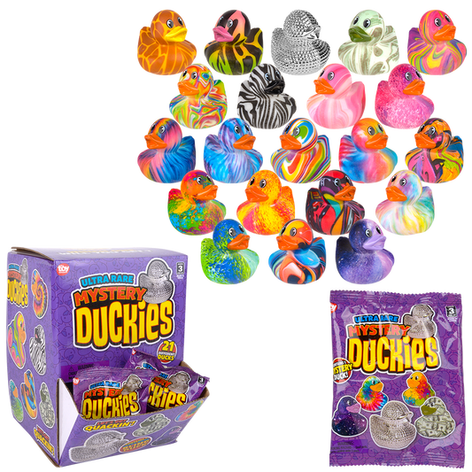 2" BLIND BAG DUCKIES WITH ULTRA RARE DUCKY