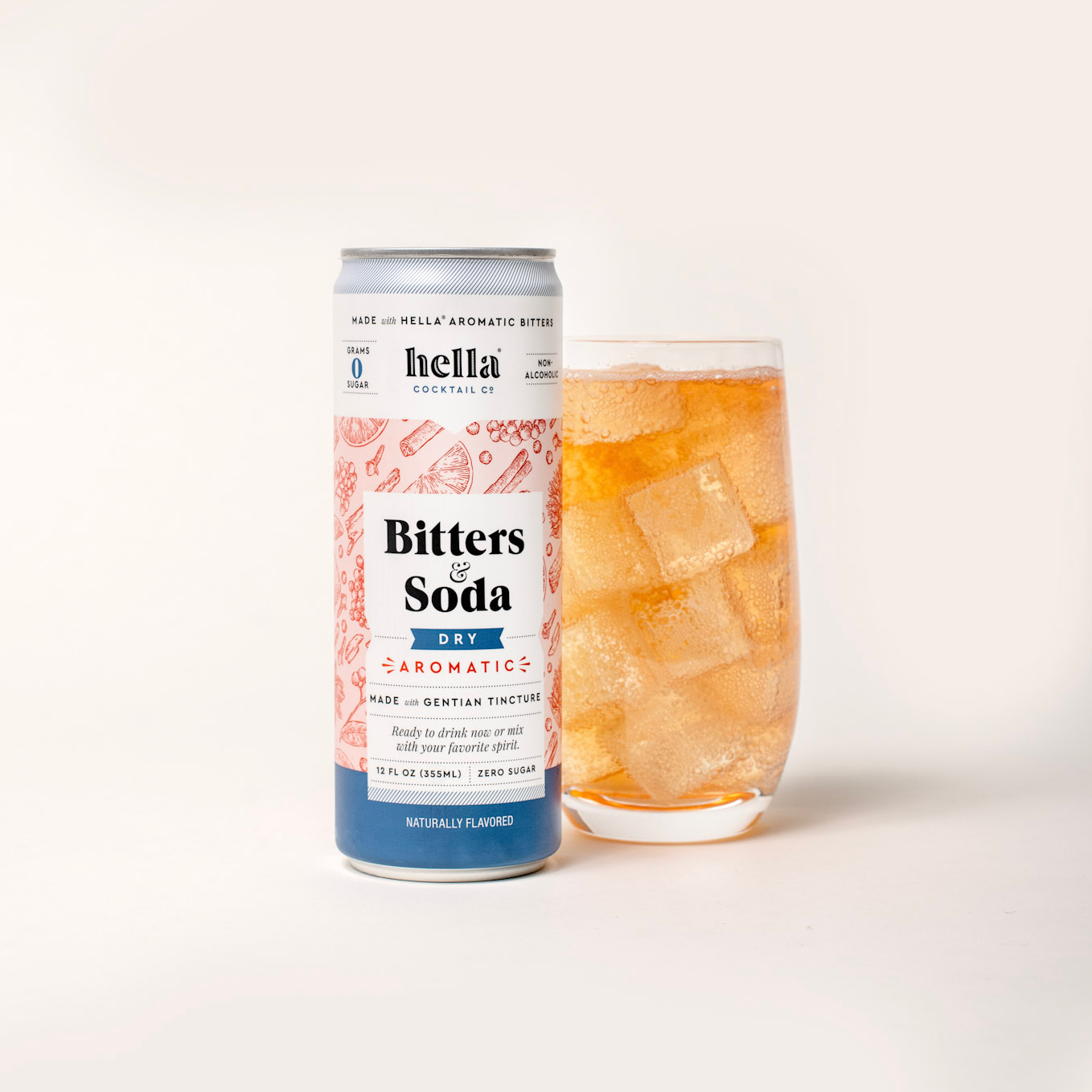 Bitters & Soda: single can