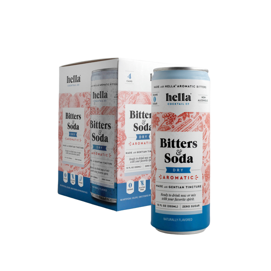 Bitters & Soda: single can