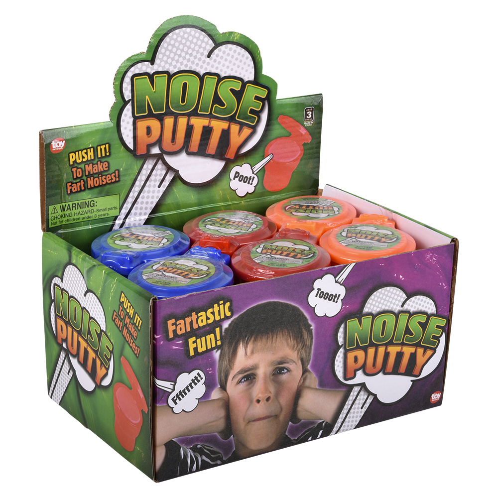 4" TOILET SHAPE FART PUTTY