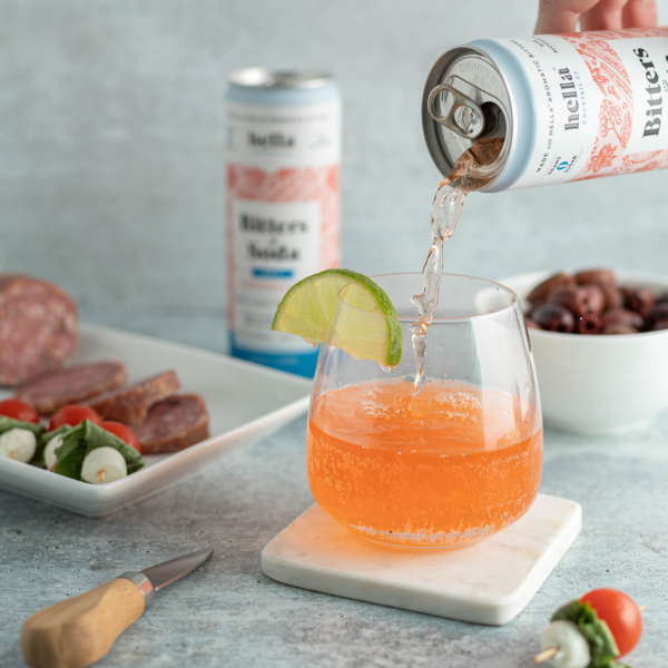 Bitters & Soda: single can
