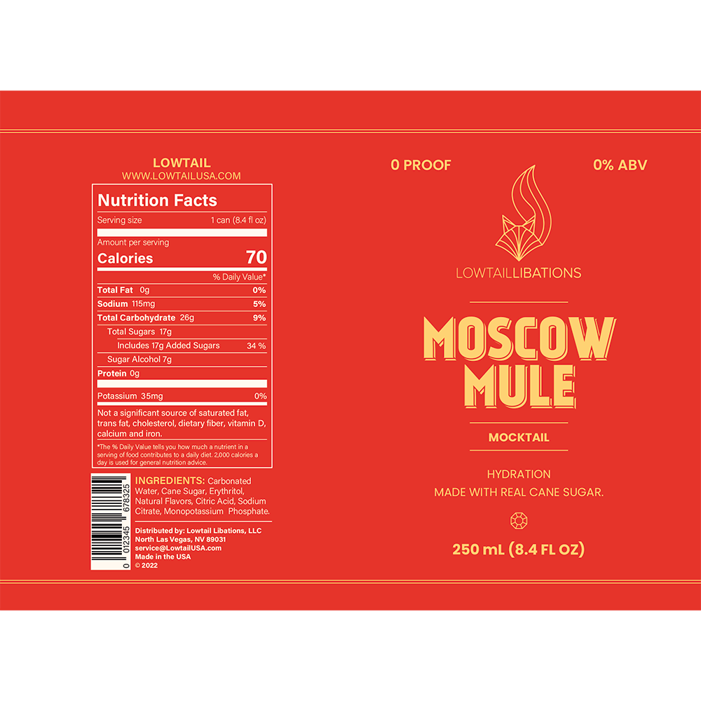 Moscow Mule: 12oz can